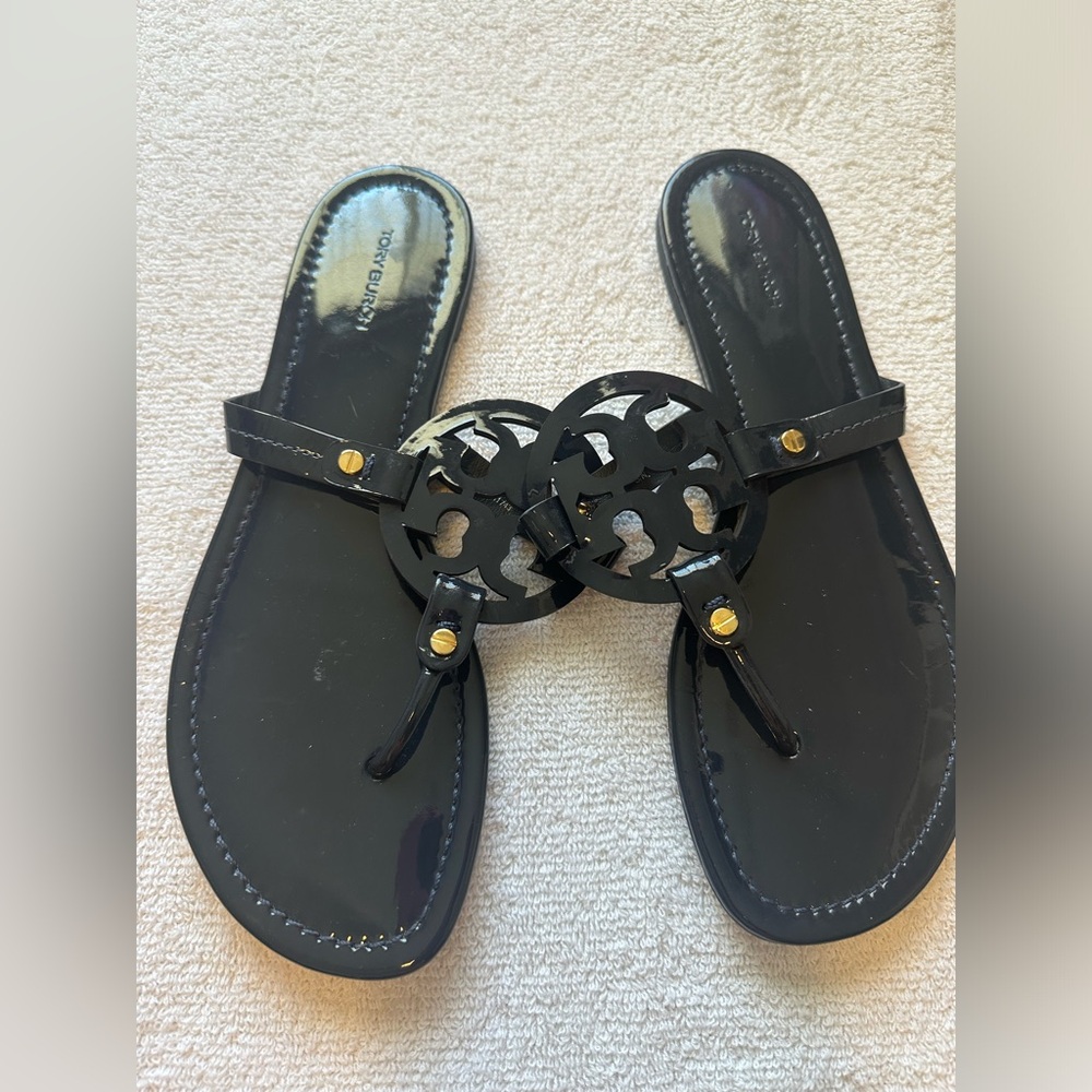MILLER PATENT SANDAL
